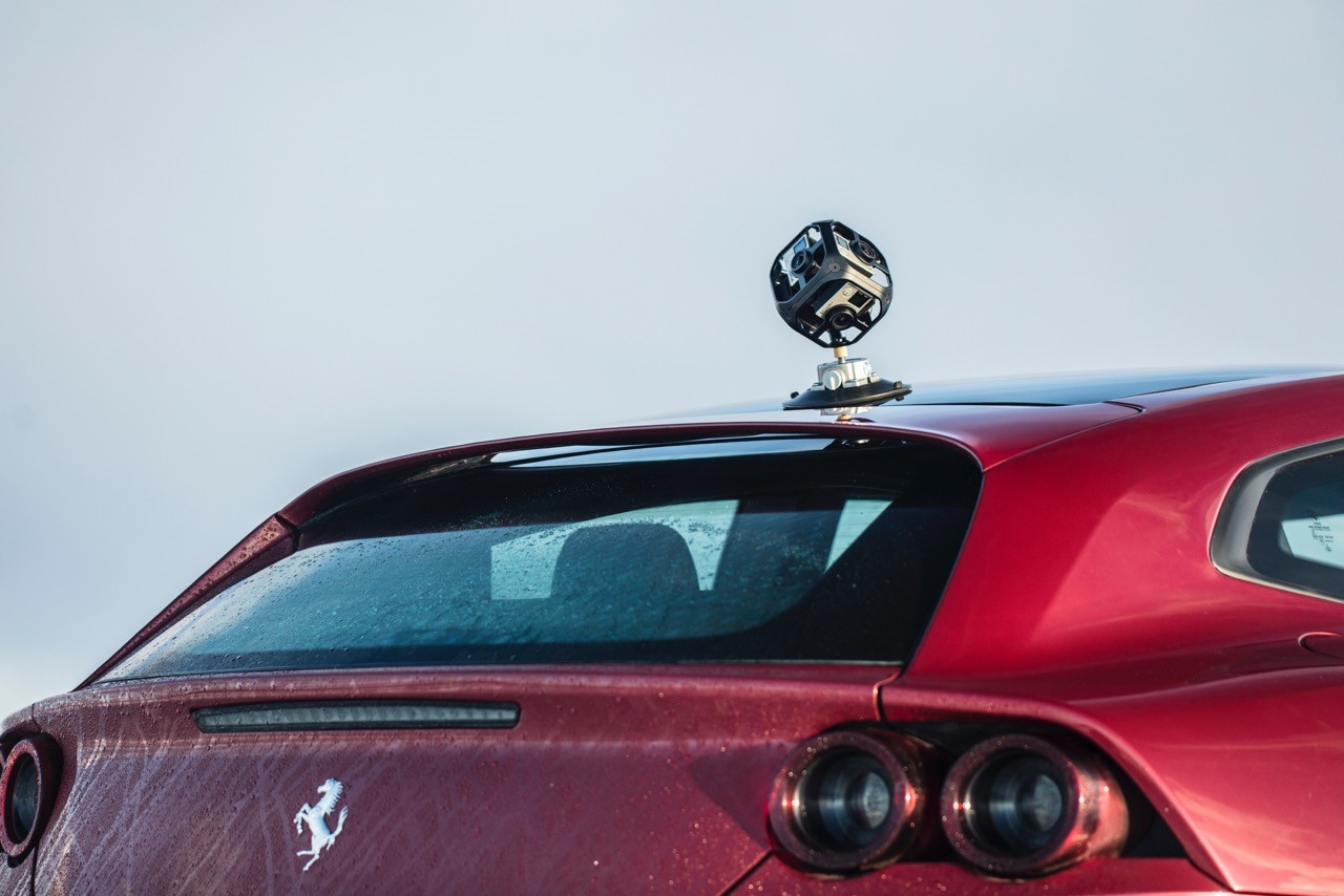 Polygon maakt 360° video's voor Ferrari